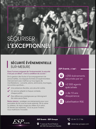 Esp Events Agence De Sécurité à Verneuil-en-Halatte